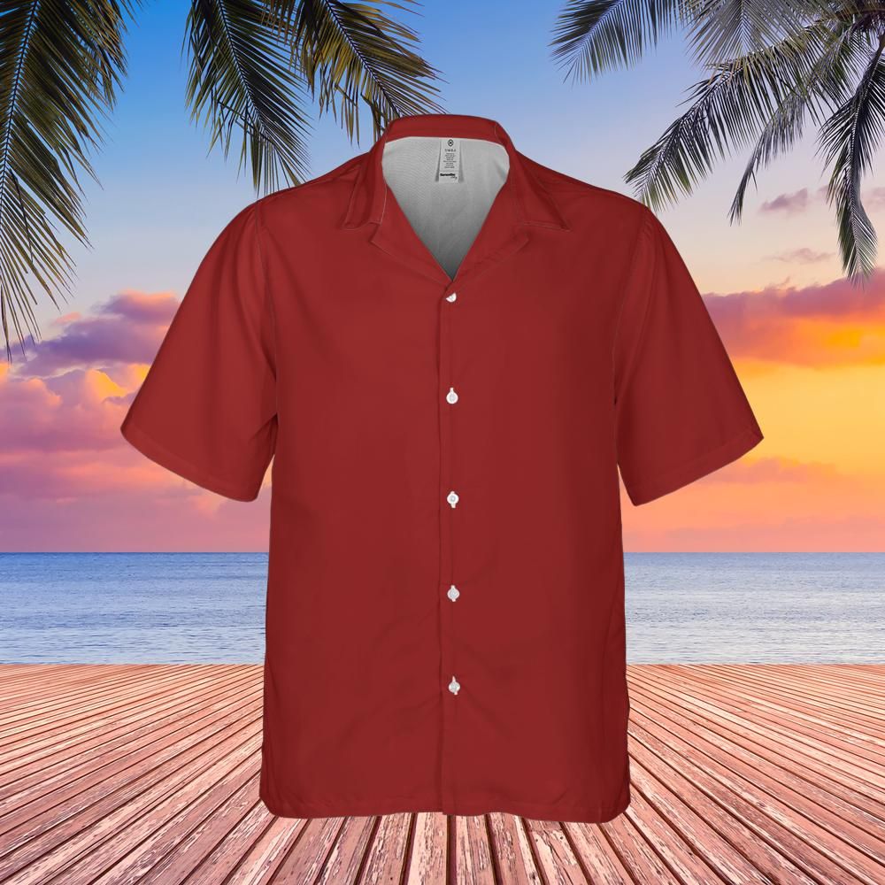 All-over Print Comfort Short-sleeve Hawaiian Shirt