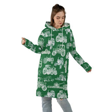 Load image into Gallery viewer, All-over Print Hoodie Dress