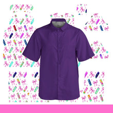 Load image into Gallery viewer, All-over Print Short-sleeve Pocket Shirt