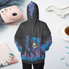 Load image into Gallery viewer, All-over Print Full Zip Up Hoodie (Lightweight) tét 1234