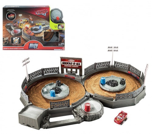 Cars mini best sale racer pinball playset